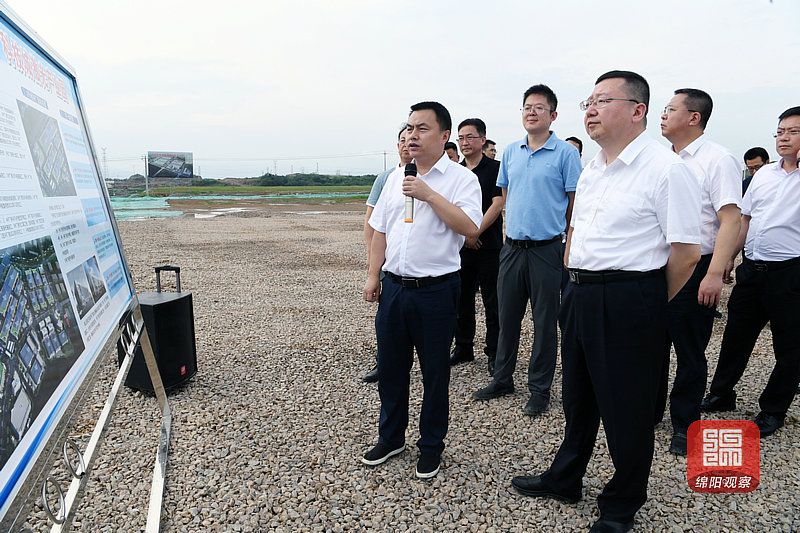 2021年8月19日，元方調研重點項目推進情況  張莉 攝.jpg