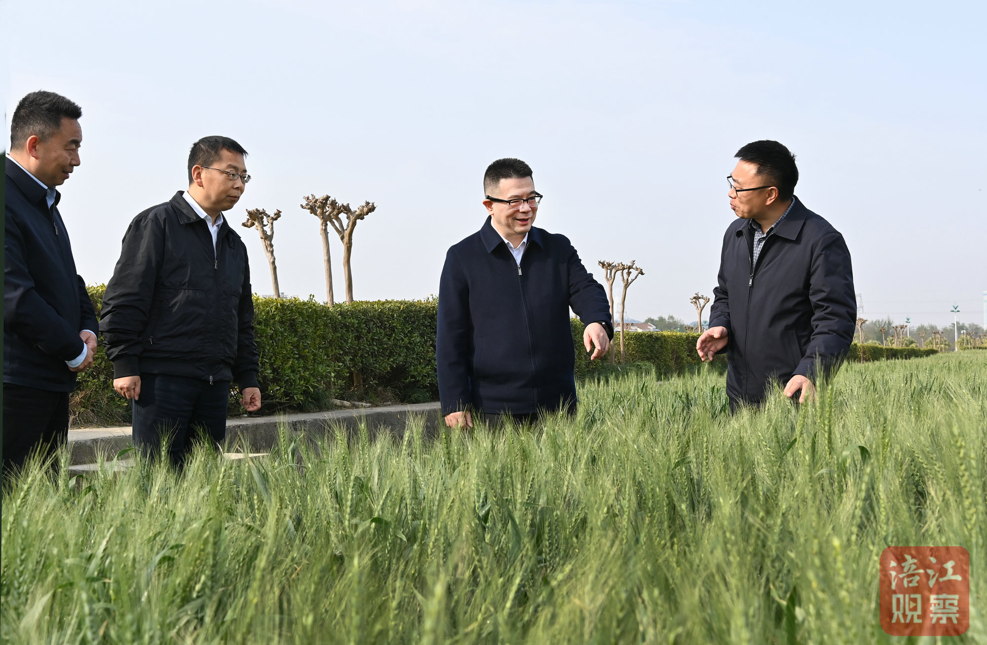 2025年4月3日，李云在農(nóng)科院調(diào)研農(nóng)業(yè)農(nóng)村工作2   張莉 攝.jpg