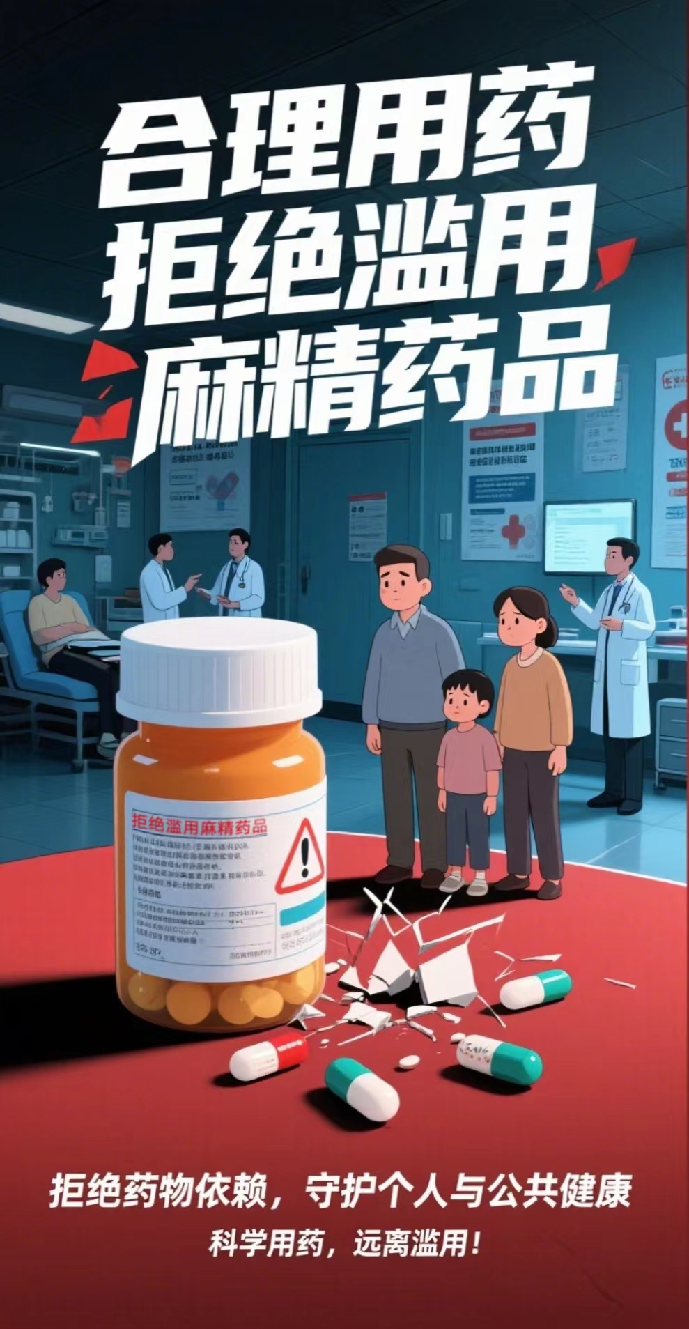 24.《合理用藥，拒絕濫用麻精藥品》（湖南省禁毒辦選送）.jpg
